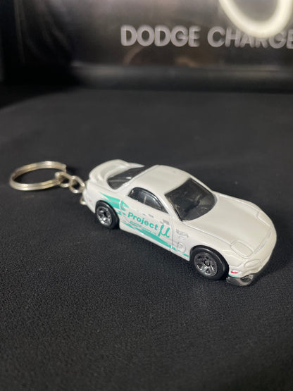 Mazda RX-7 | Hotwheels Keychain