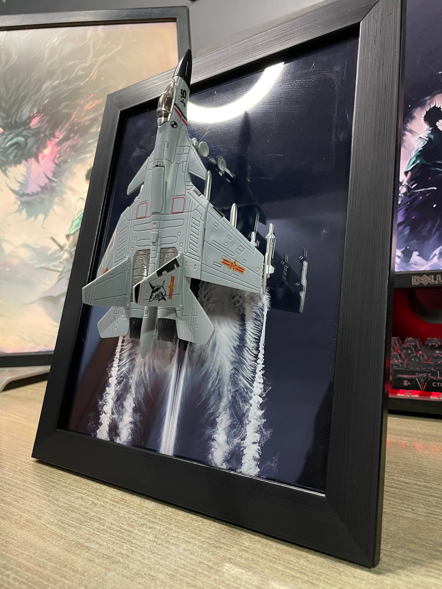 NUOTIE J-15 | Fighter Jett Frame | Fighter Jett Wall Art