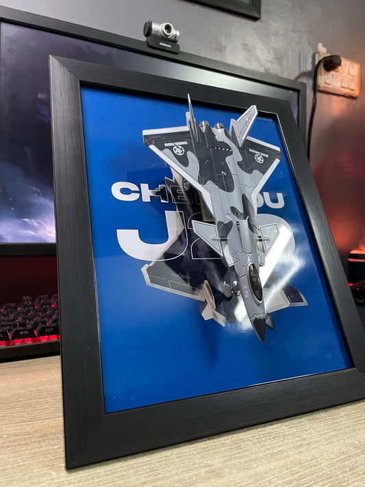 Chengdu J-20 | Fighter Jett Frame | Fighter Jett Wall Art