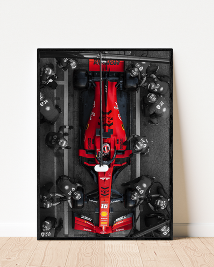 Formula 1 Pit Stop | Cars Wall Art