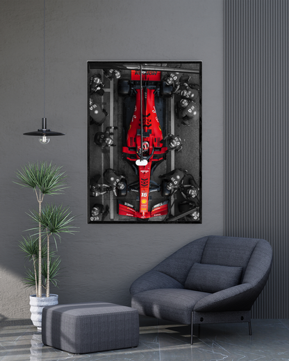 Formula 1 Pit Stop | Cars Wall Art