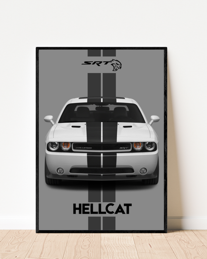 Dodge Challenger SRT Hellcat | Cars Wall Art