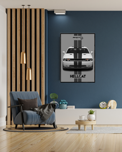 Dodge Challenger SRT Hellcat | Cars Wall Art