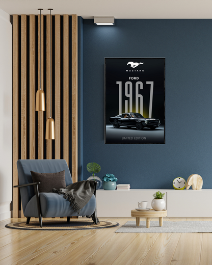 1967 Ford Mustang | Cars Wall Art