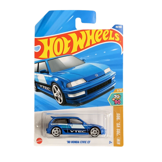 Hot Wheel | '90 Honda Civic EF | Mini Die-Cast Model Car