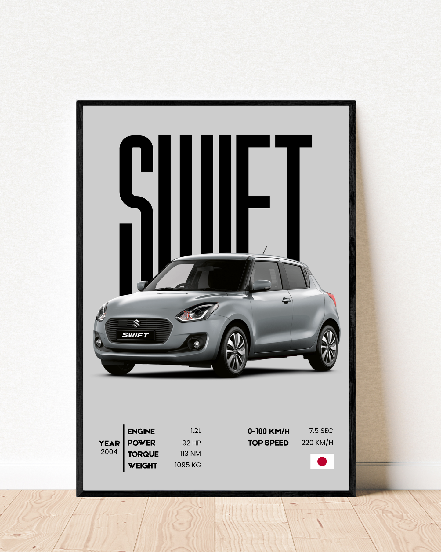 Swift 2022 | With Specs | Cars Wall Art